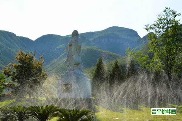 桃峰陵园水系景观 